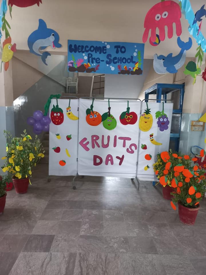 Happy Fruits Day in CAA Model School 2